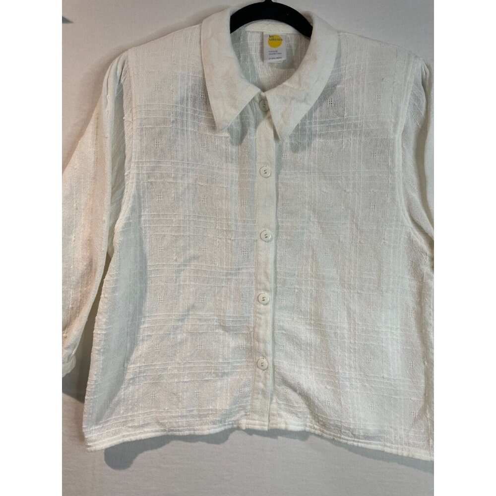 The Blouse Women's in Organic Cotton Will Soon Be a Staple in Your Wardrobe Sz M - Picture 2 of 15